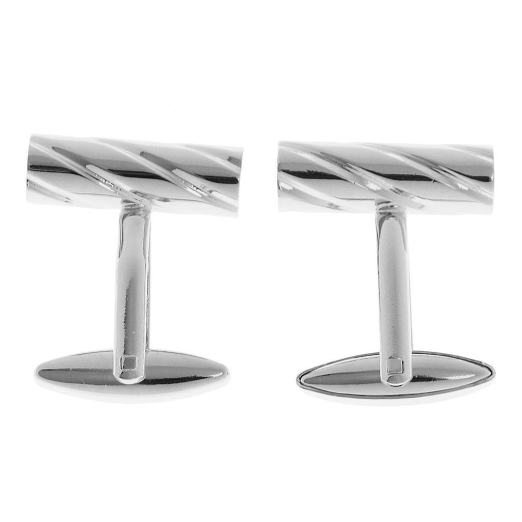 Tie Clip Silver - Kancing Manset Kerang Mode, Kancing Manset
