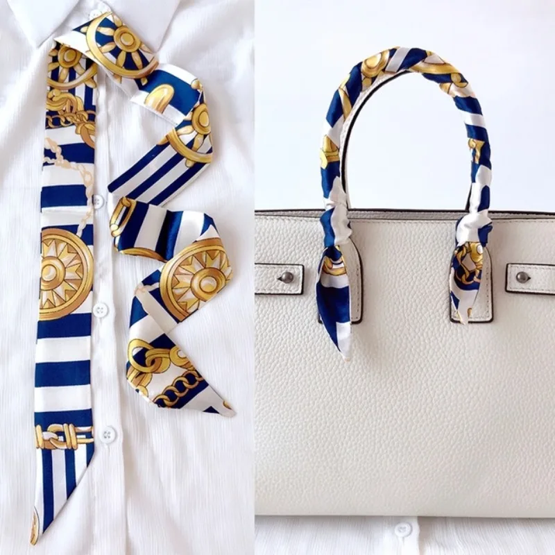 Pita Rambut Panjang Tipis untu - Silk Neck Scarf ulasan dan harga