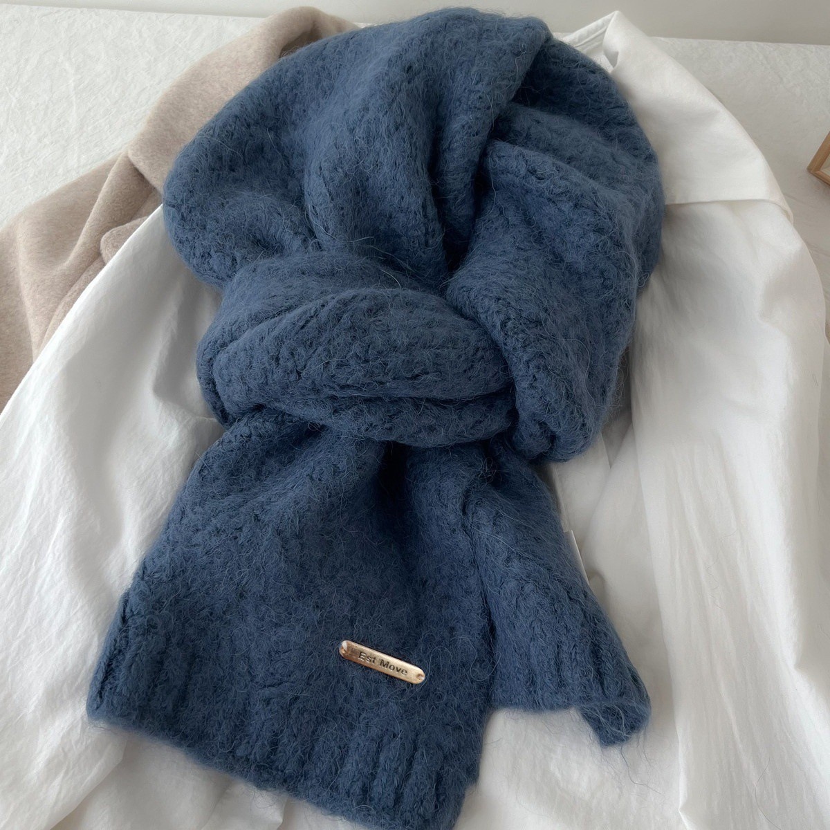 Syal Wol Berkualitas Tinggi un - Muffler Men Wool ulasan dan harga