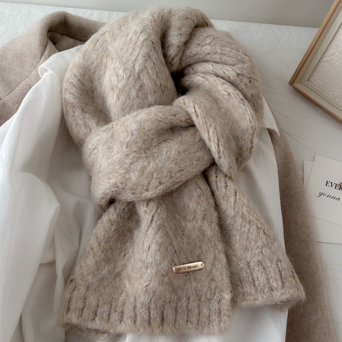 Syal Wol Berkualitas Tinggi un - Muffler Men Wool ulasan dan harga