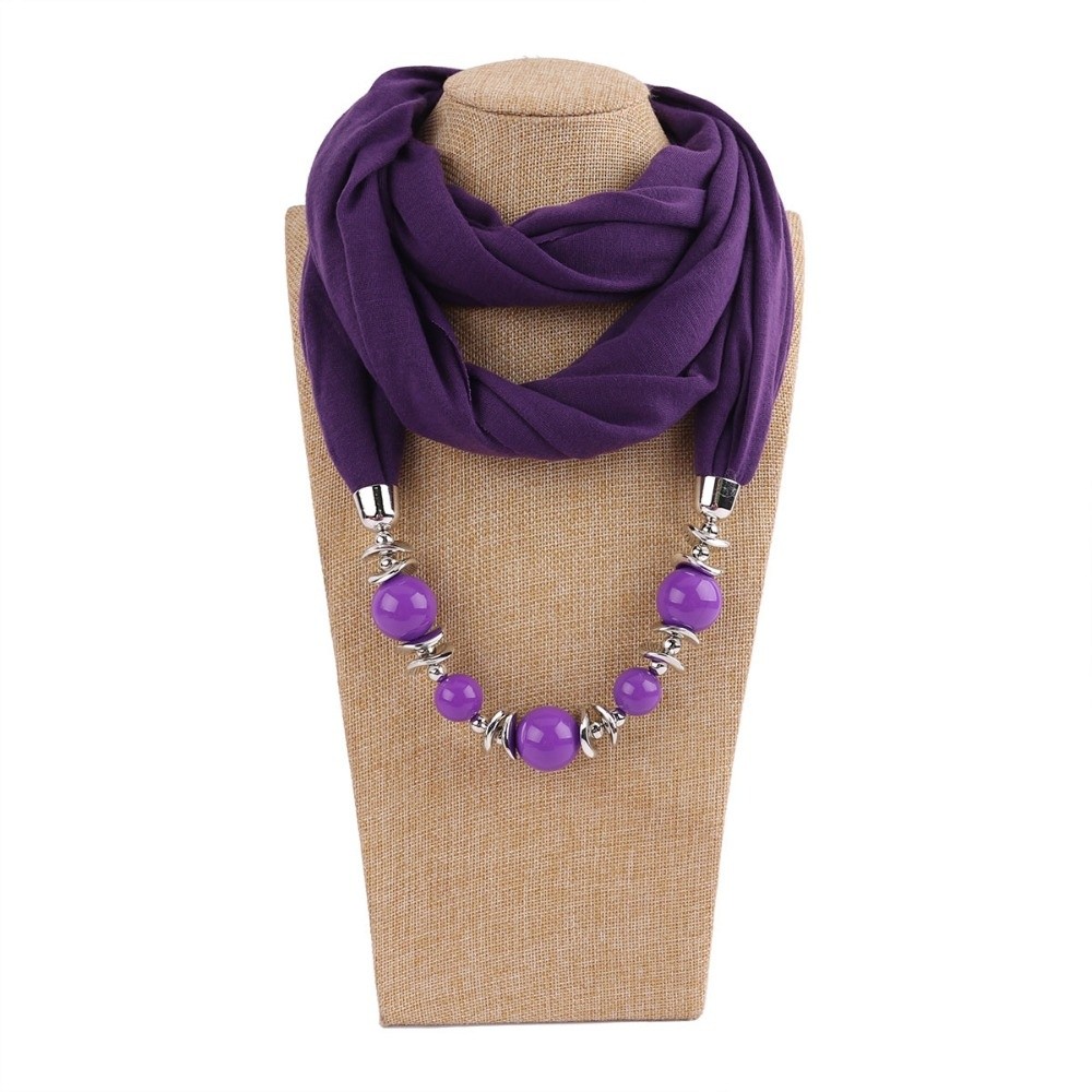 Syal Chiffon Modis, Warna Polo - Infinity Scarf Knit ulasan dan harga