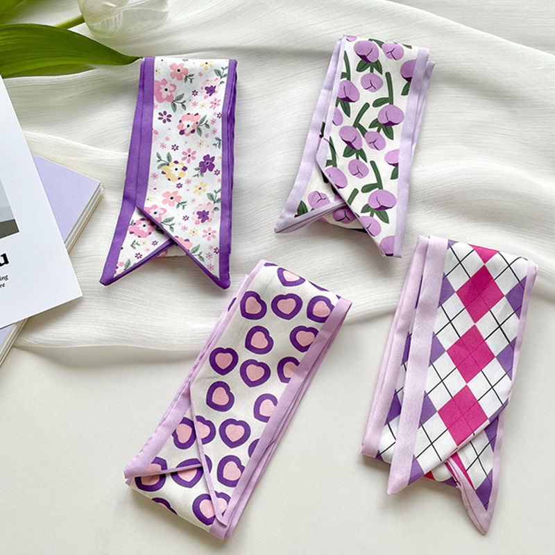 Syal Sutra Wanita Pendek Sempi - Head Wrap Turban ulasan dan harga