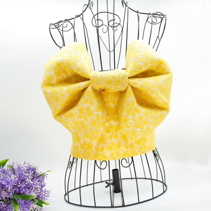 Yukata wanita Jepang, ikat pin - Bow Tie Pre Tied ulasan dan harga