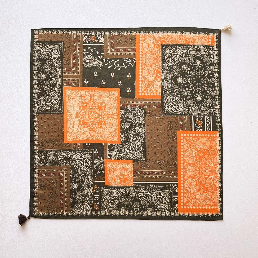 Syal Rumbai Wanita Bahan Katun - Bandana Cotton ulasan dan harga
