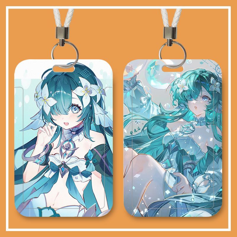 Anime Vodyanitsa, Tempat Kartu - Lanyard Badge Holder ulasan dan harga