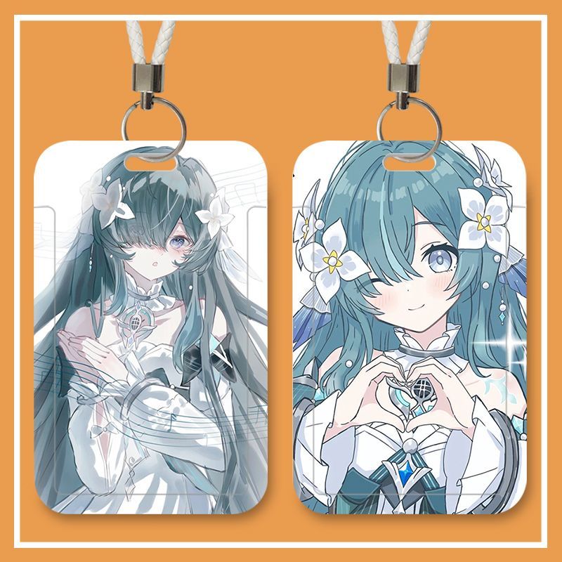 Anime Vodyanitsa, Tempat Kartu - Lanyard Badge Holder ulasan dan harga