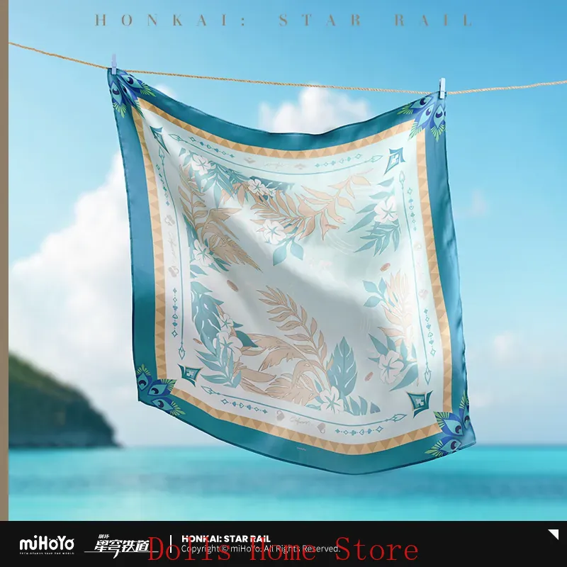 Anime Resmi MIHOYO Honkai Star - Scarf Silk Square ulasan dan harga