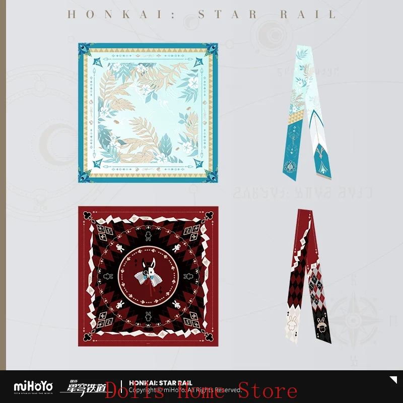 Anime Resmi MIHOYO Honkai Star - Scarf Silk Square ulasan dan harga