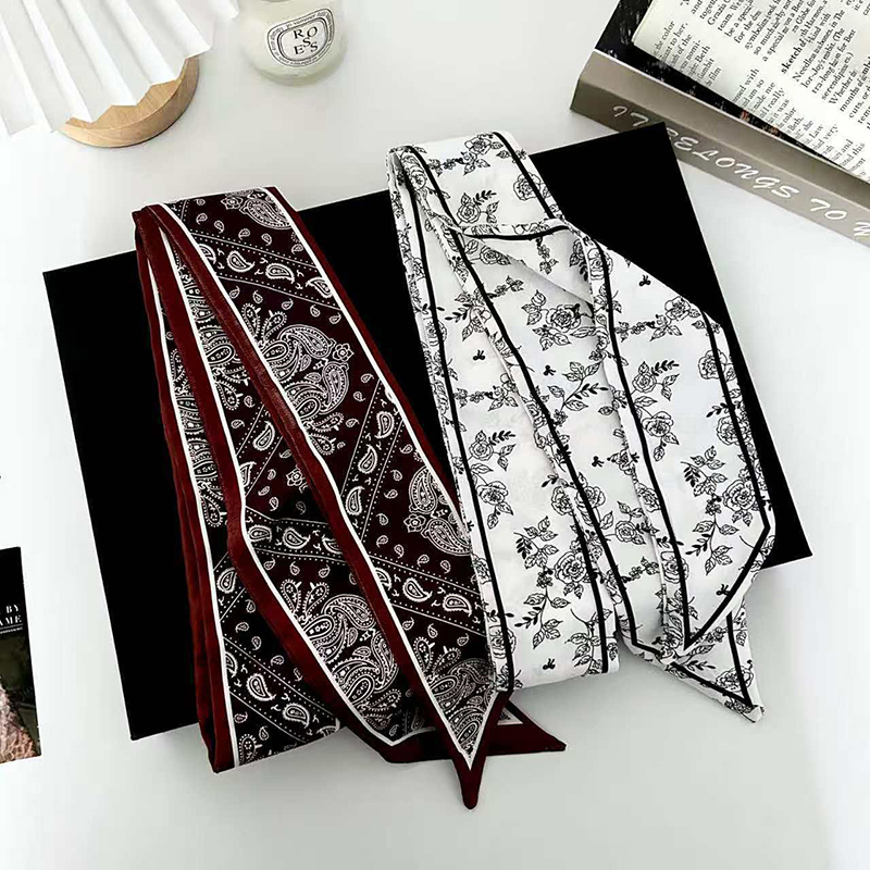 Selendang sutra tipis wanita,  - Head Wrap Turban ulasan dan harga