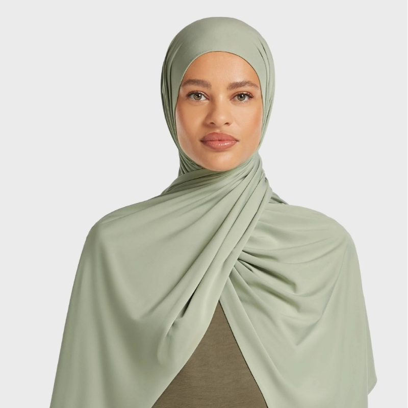 Jilbab Cair Premium E2, Kerudu - Bandana Cotton ulasan dan harga