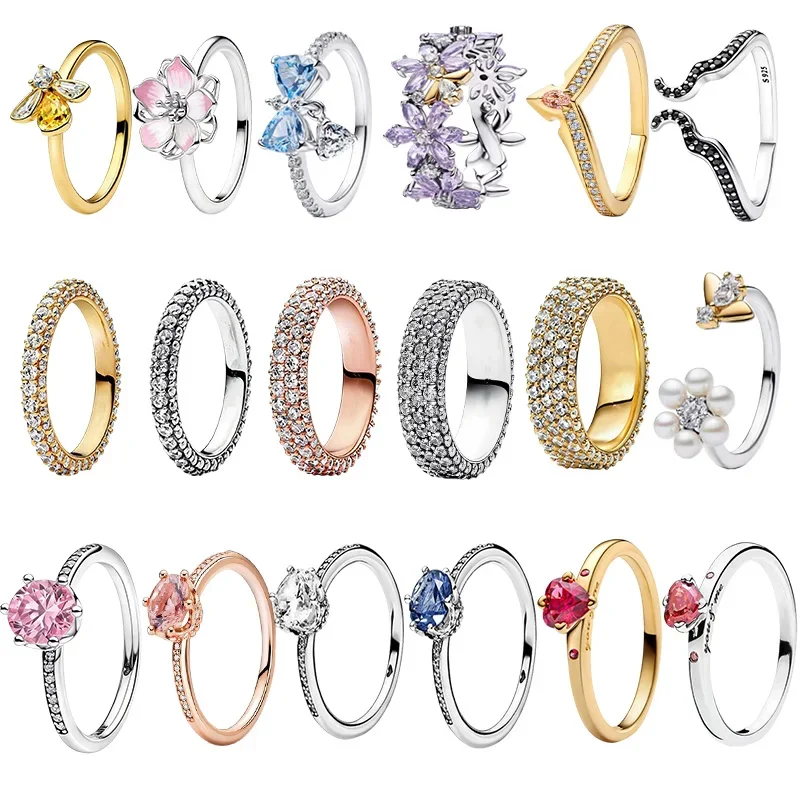 Cincin Perak S925 Baru Motif M - Tie Clip Silver ulasan dan harga