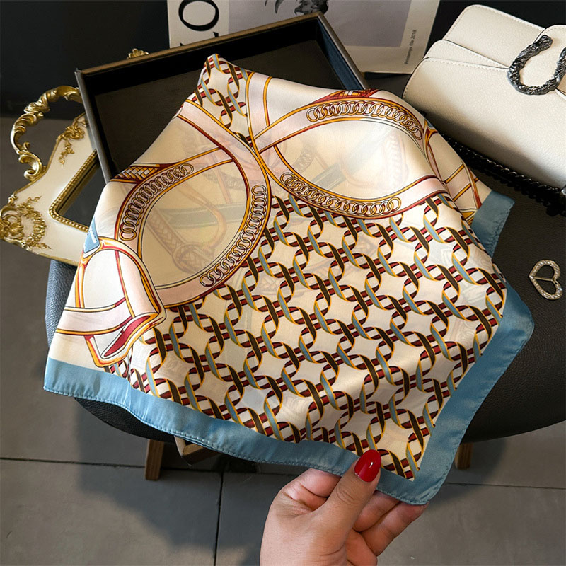 Syal Persegi Wanita Mewah Moti - Scarf Silk Square ulasan dan harga
