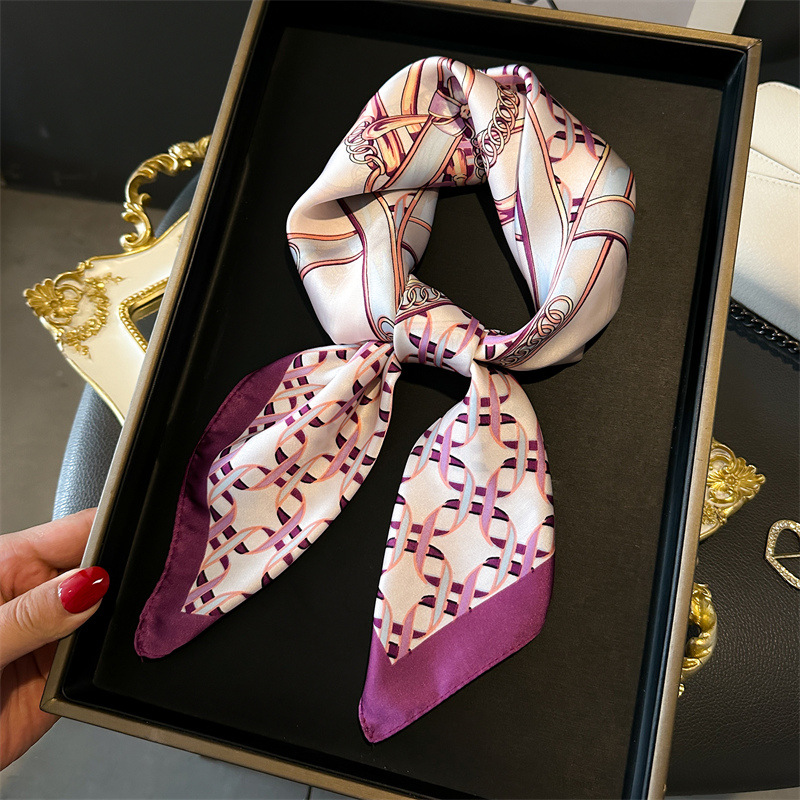 Syal Persegi Wanita Mewah Moti - Scarf Silk Square ulasan dan harga