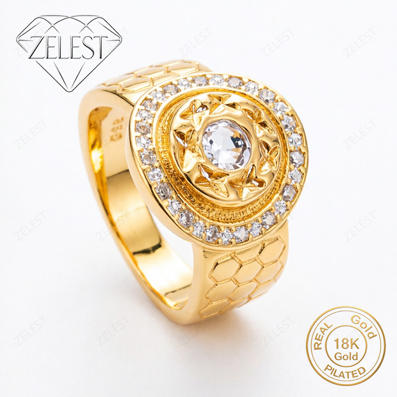 Cincin Perak 925 Berlapis Emas - Tie Clip Silver ulasan dan harga