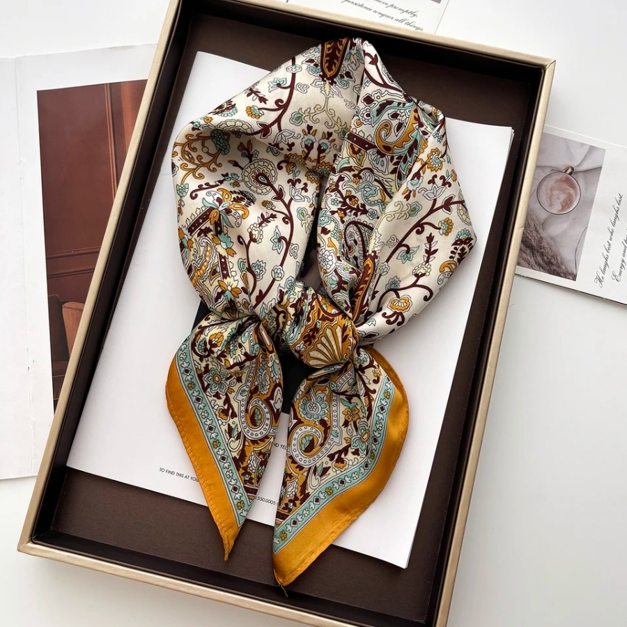 Selendang Sutra Persegi 2025 u - Bandana Cotton ulasan dan harga